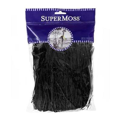 SuperMoss (30111 Raffia, Black, 2oz