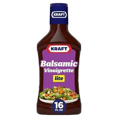 Kraft Balsamic Vinaigrette Lite Dressing (16 fl oz Bottle)
