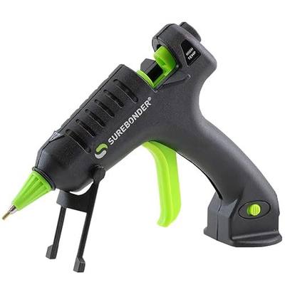 Surebonder Mini Hot Glue Gun with Fine Tip Nozzle - 20W High Temp Detail Tip Glue Gun for Crafts, DIY, & Repairs, Uses 7/16" Mini Glue Sticks