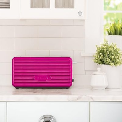 Bella Linea 4 Slice Toaster, Pink