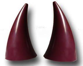 Bull Horns for Cars-BURGUNDY