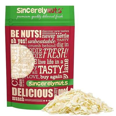 Sincerely Nuts Coconut Chips (Unsweetened)(1 LB) Shaved and Dried Snack Food - Keto, Paleo, Raw, Vegan, Kosher, Low Carb and Gluten Free Snacking