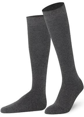Mysocks Knee High Socks for Women Men Combed Cotton Seamless Toe Tall Long High Socks