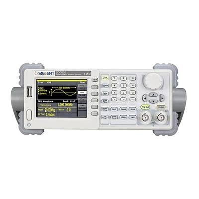 Siglent Technologies SDG810 Siglent Single Channel 10 mhz Bandwidth Signal Generator, Function Generator, Arbitrary Waveform Generator, 125 MSa/s Sampling Rate, Light Gray