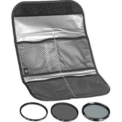 Hoya 37mm 3 Digital Slim Filter Set II (HMC UV/Circular Polarizer / ND8) with Pouch