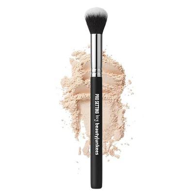 Beauty Junkees Concealer Brush Under Eye - Small Soft Fluffy Tapered Synthetic Cruelty Free Vegan Makeup Brush for Precision Setting Powder