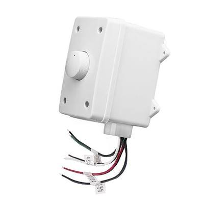 OSD Audio Outdoor 100W Volume Control Impedance Matching, Weather Resistant Enclosure OVC100, White