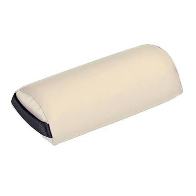 EARTHLITE Necl Pillow – Durable Massage Bolster, 100% PU Upholstery incl. Strap Handle/Professional Quality/Back Pain Relief, Vanilla Crème