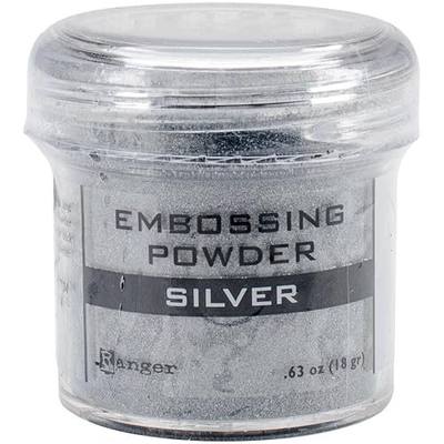 Ranger Embossing Powder, 0.63 oz Jar, Silver