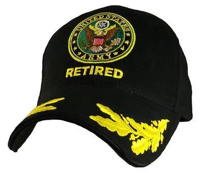 Birsppy U.S. Army Seal Retired with Eggs Cap