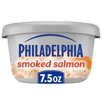 Philadelphia Flavored Cream Cheese Spread, Smoked Salmon, 7.5 oz