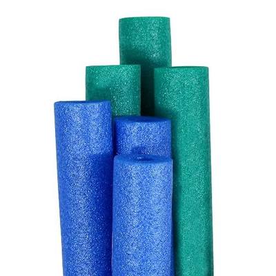 Robelle 6-Pack Blue and Teal Pool Noodles Jumbo, Made in Canada