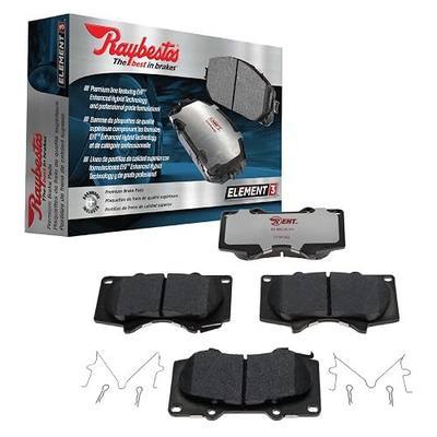 Raybestos Element3 EHT™ Automotive Replacement Rear Brake Pad for Selected Lexus (RX350, RX450h), Toyota (Highlander, Mirai, Sienna) Model Years (EHT1391H)