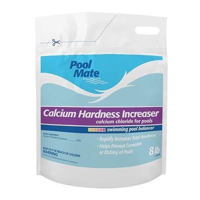 Pool Mate 8-Pounds Premium Calcium Hardness Increaser for Pools, 100% Calcium Chloride