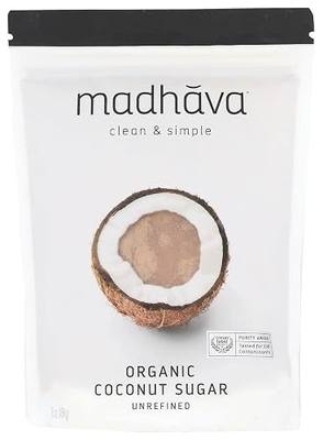 Madhava Agave Nectar, Organic Coconut Sugar, 16 oz