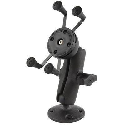 RAM Mounts (RAP-B-138-UN7U Composite Flat Surface Mount with Universal X-Grip Cell/iPhone Holder