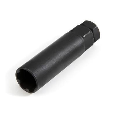 Steelman Pro 6-Spline 45/64-Inch Socket-Style Locking Lug Nut Key, Removes Spline-Style Aftermarket Lug Nuts, Durable, Thin-Walled