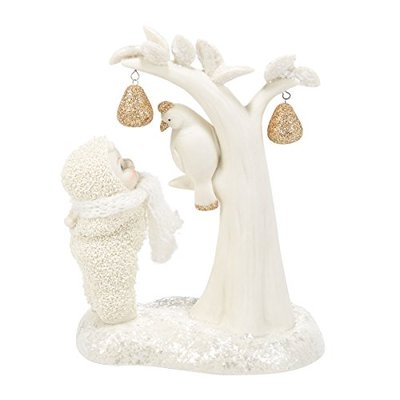 Department 56 Snowbabies Dream Collection Partridge in a Pear Tree Figurine, 5.9 inch