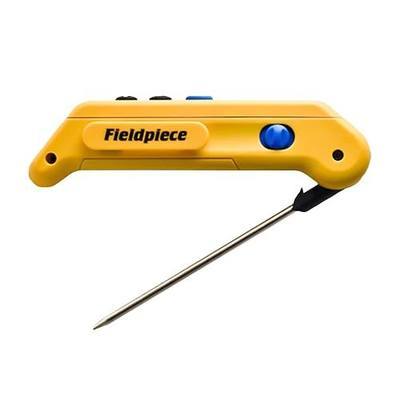 Fieldpiece SPK2 Pocket Thermometer – Folding Probe Digital Temperature Meter with Extended Reach - Backlit Display - Fast-Response Tip for HVAC/R