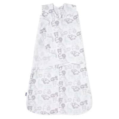 HALO Micro-Fleece Sleepsack Swaddle, 3-Way Adjustable Swaddle Blanket for Newborn and Infants, TOG 3.0 for Cold Climates, Hip Healthy, Animal Action, Newborn, 0-3 Months