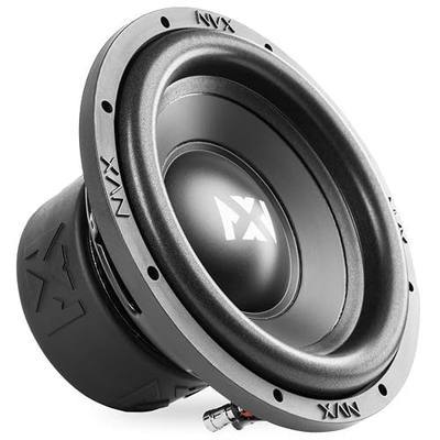 NVX NSW104 Version 3 (NSW104v3) 1000W Peak (500W RMS) N-Series v3 10" Dual 4-Ohm Car Subwoofer