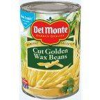 Del Monte Cut Wax Beans 14.5 oz (Pack of 12)