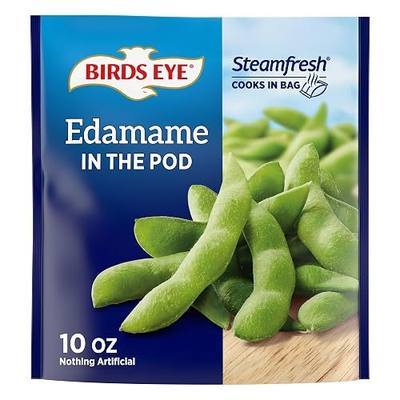 Birds Eye Steamfresh Edamame in the Pod, Frozen Vegetable, 10 OZ
