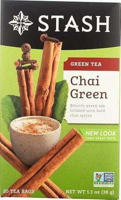 Stash Tea Chai Green Tea, 20 ct, 2 pk