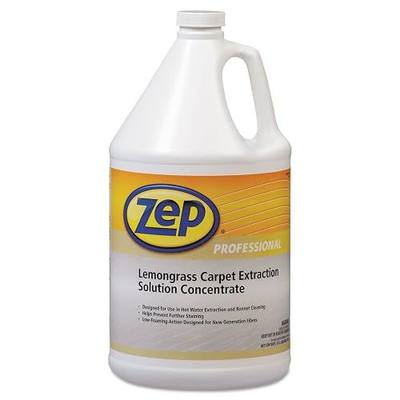 Zep Professional 1041398EA Carpet Extraction Cleaner, Lemongrass, 1 gal Bottle (AMRR00624)