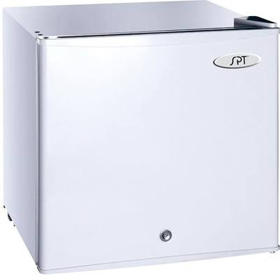 SPT UF-114W Upright Freezer, White, 1.1 Cubic Feet