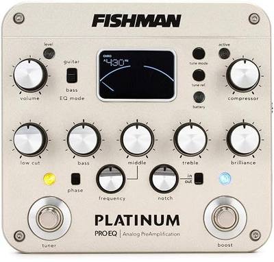 Fishman Platinum Pro EQ/DI Analog Preamp Pedal