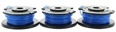 Ryobi One+ AC14RL3A OEM .065 Line and Spool Replacement for Ryobi 18v, 24v, and 40v Cordless Trimmers (3 Pack)