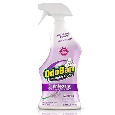 OdoBan Ready-to-Use Disinfectant and Odor Eliminator, 32 Ounce Spray Bottle, Lavender Scent