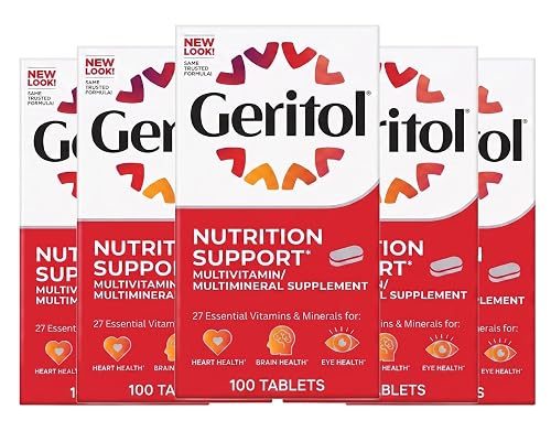 Geritol Complete Tablets 100 Tablets (Pack of 5)