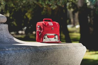 PICNIC TIME Red New York Giants Pranzo Lunch Tote