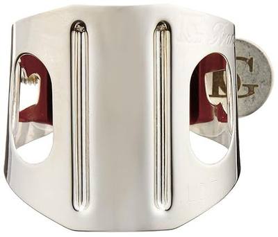 BG LDT-Silver Plated Duo Ligature for Tenor Sax