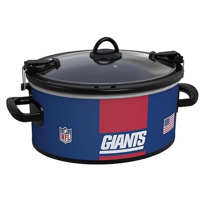 Crock-Pot New York Giants NFL 6-Quart Cook & Carry Slow Cooker