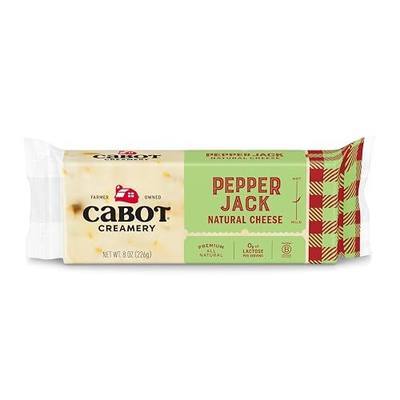 Cabot Bar Pepperjack Cheese, 8 oz
