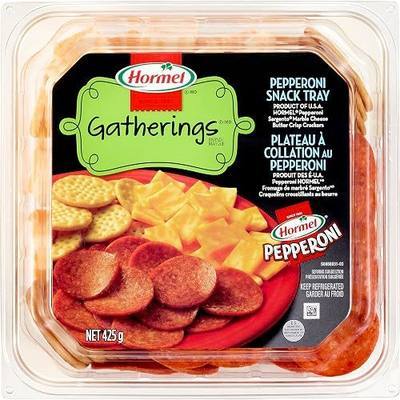 Hormel Snacktray/Pep/Cheese/Crk, 14.7 oz