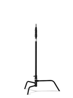 Kupo 40" C-Stand Turtle Base Professional Grip Stand with Detachable Base, Two Riser/Three Section Design, Heavy-Duty Steel Construction, Black (KS704411)