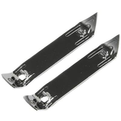 Chef Craft Select Durable Plated Iron Bottle Opener, 4.5 inches in length 2 piece set, Gray