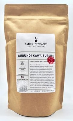 2-Pound Burundi, Unroasted Green Arabica Coffee Beans, Fresh Current Crop Specialty Grade, Roast the Beans Yourself at Home on Your Roasting Equipment Prior to Using for Brewing Coffee