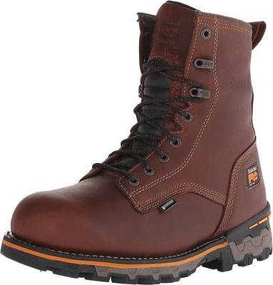 Timberland PRO Men's 8 Inch Boondock Soft Toe WP Work and Hunt Boot