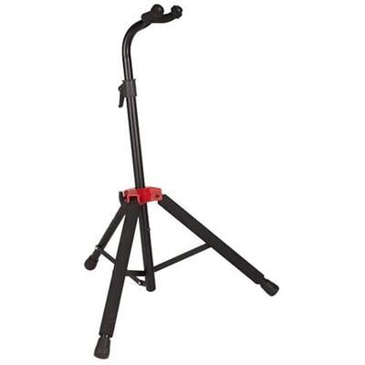 Fender Deluxe Hanging Guitar Stand, Height-Adjustable Neck Yoke, Metal Construction, Can Support Acoustic, Electric, and Bass Guitars, Padded Support | Height-Adjustable Neck Yoke, Steel Construction, Foam-Padded Yokes, Collapsible, Fits Acoustic, Electric and Bass