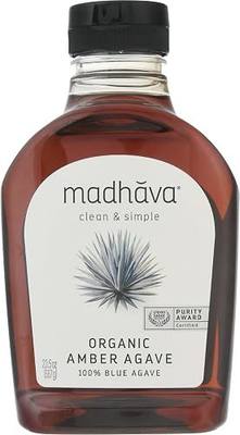 Madhava Organic Agave Nectar - Amber - 23.5 oz