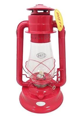 Dietz #80 Blizzard Hurricane Oil Lamp Burning Lantern Blue