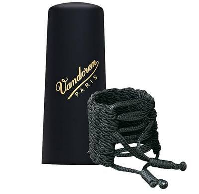 Vandoren LC36P Klassik Ligature and Plastic Cap for Soprano Saxophone