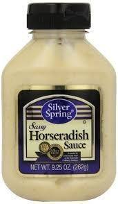 SILVER SPRINGS SAUCE HORSERADISH SASSY, 9.25 OZ