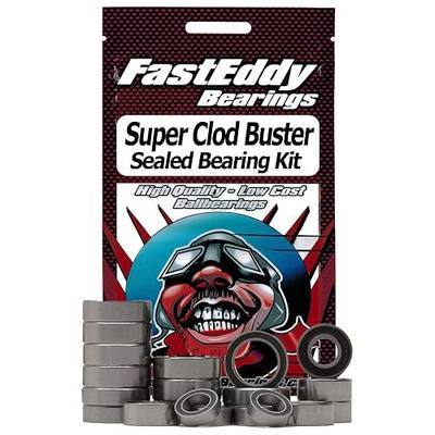 FastEddy Bearings Compatible with Tamiya Super Clod Buster Sealed Bearing Kit