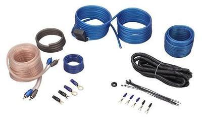 Rockville RWK10 10 Gauge Amplifier Installation Kit, AGU Fuse Holder, 100% Copper RCA, Low Resistance, Flexible PVC Jacket, for Car Audio Enthusiasts | 17ft 100% Copper RCA Cable, 17ft Power, Speaker and Remote Wire, 3ft Ground Wire, 40A ATC Fuse and Holder, 7ft Split Loom